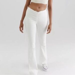 BDG Ruched V Front Flare Jeans 29 NWT